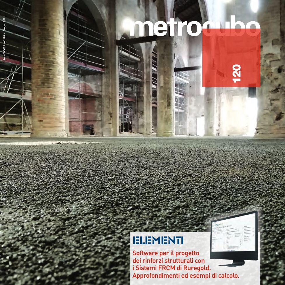 MC120 - ELEMENTI: Software per il progetto dei rinforzi strutturali con i sistemi FRCM di Ruregold