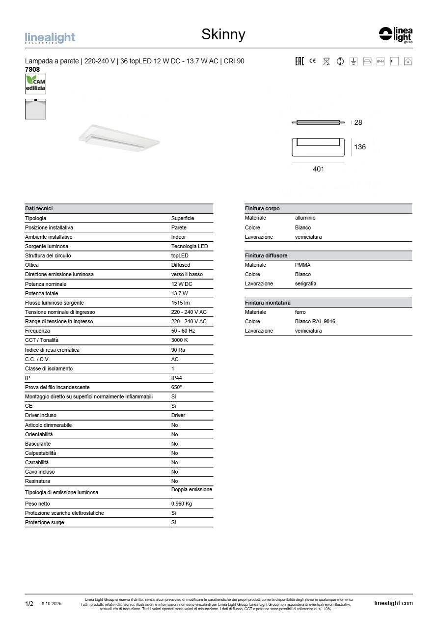 Catalogo Skinny - 7908 (it)