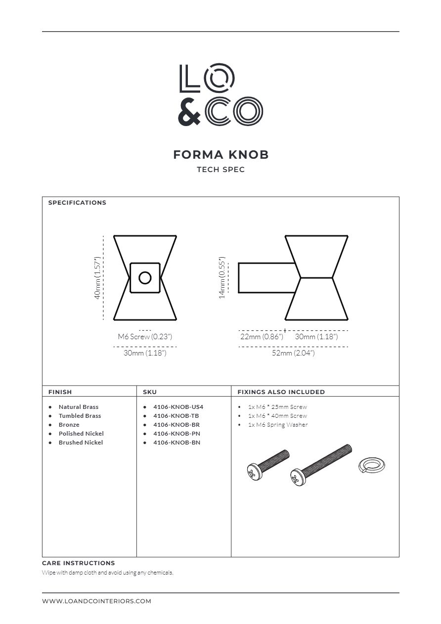 Catalogo Forma Knob (en)