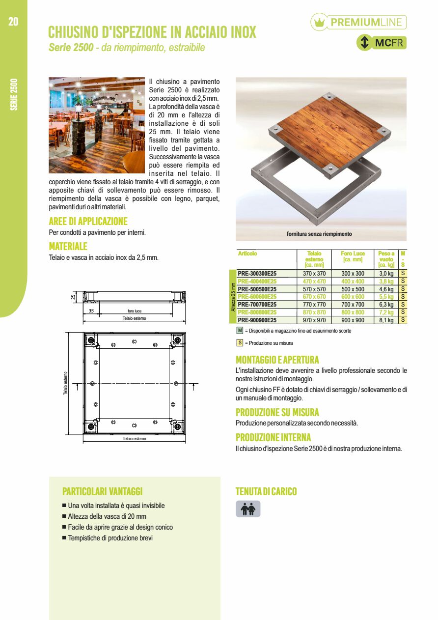 Catalogo 2500 INOX (it)