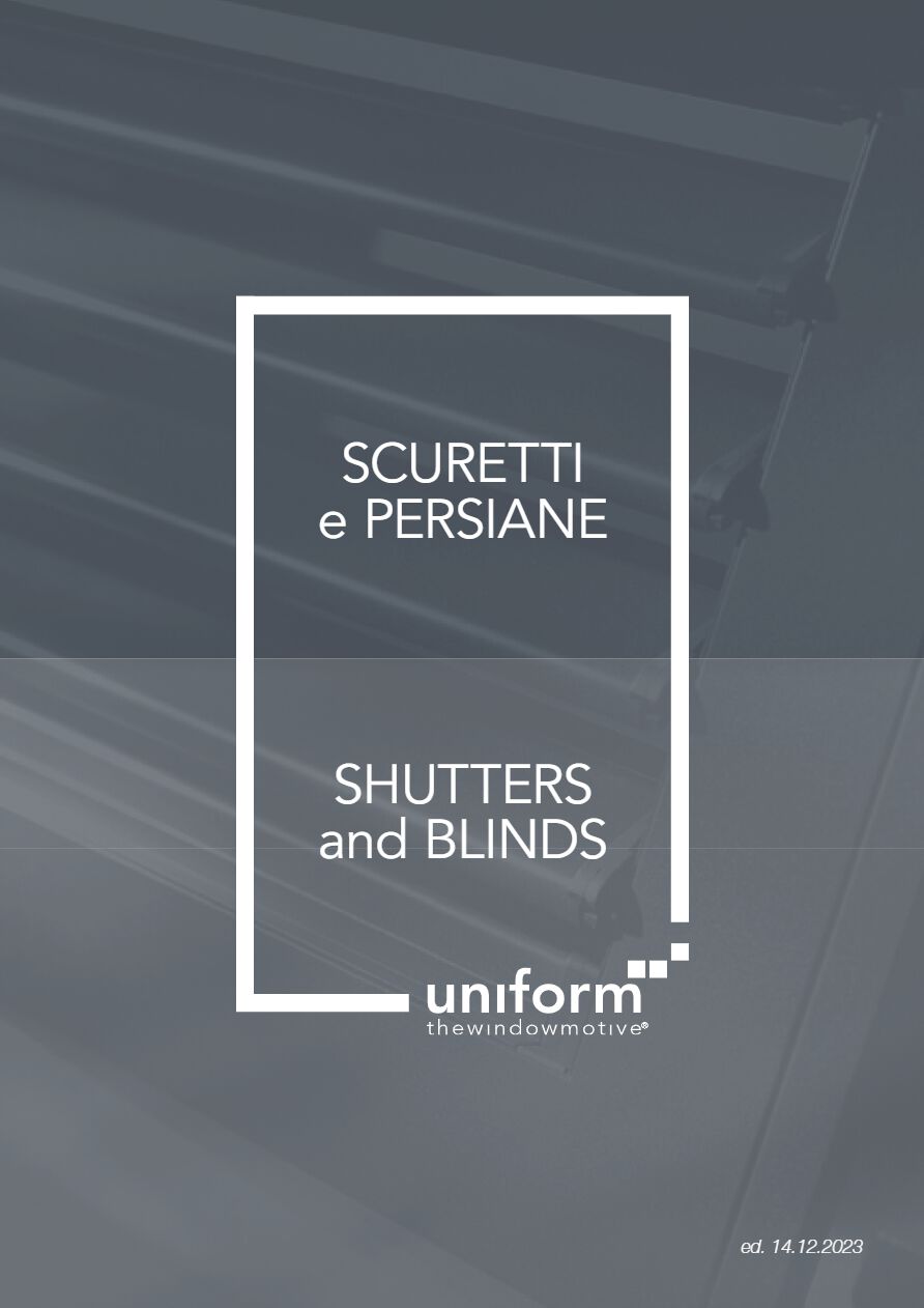 Catalogo SCURETTI e PERSIANE 2023