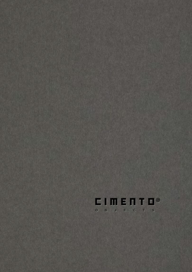 CIMENTO® Objects 2025 (it, en)