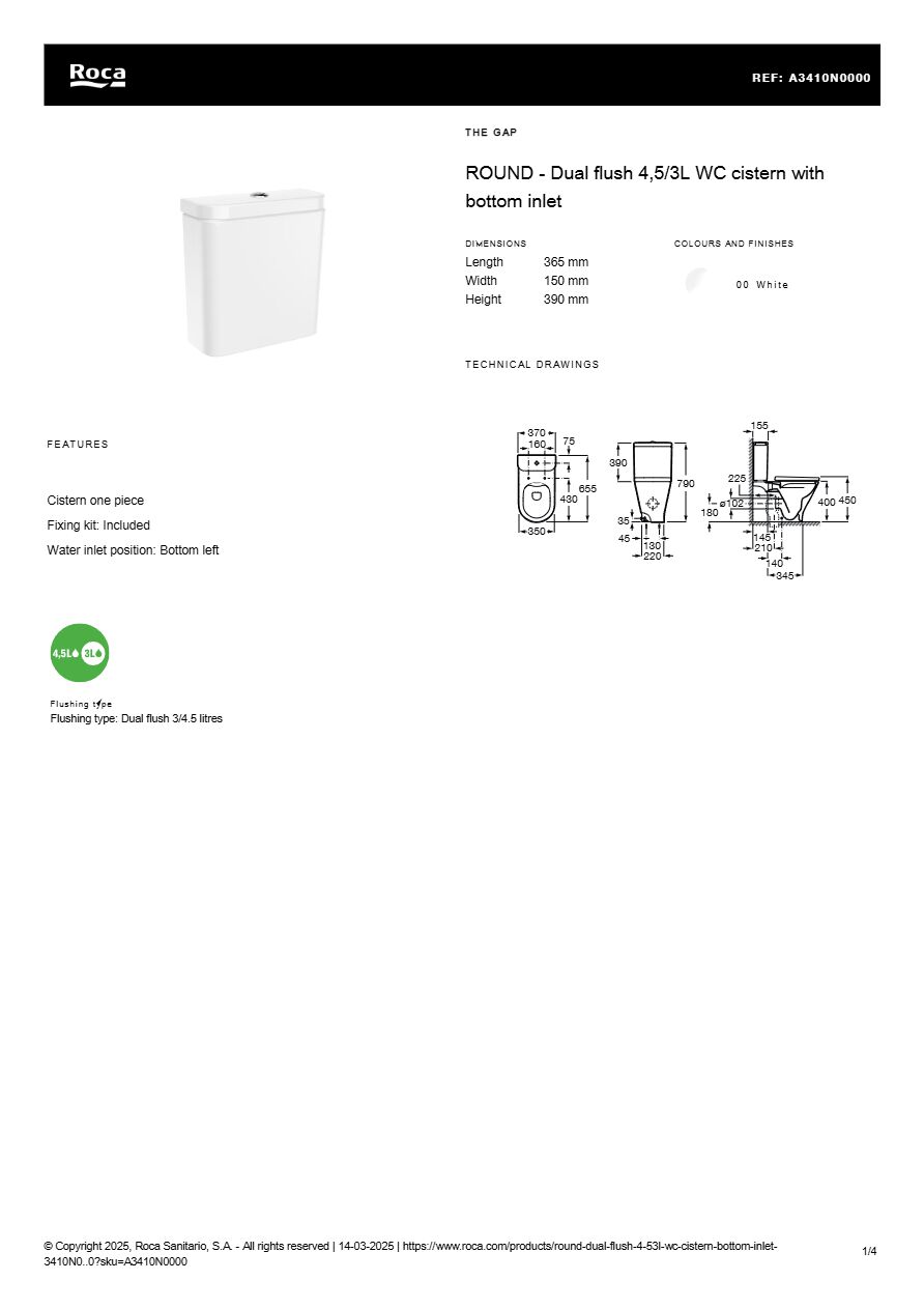 Catalogo The Gap A3410N0000 (en)