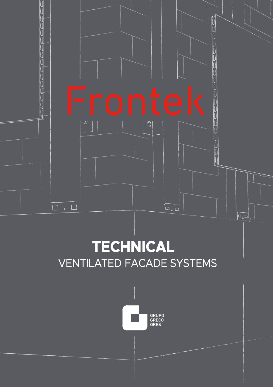 Frontek Tile Cladding XXL Panel for facade By FRONTEK