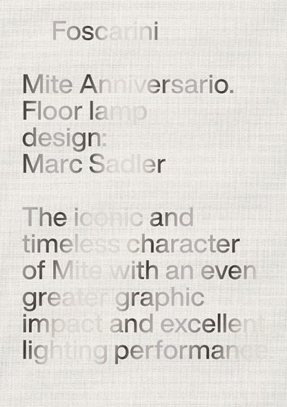 Foscarini Mite Anniversario (it, en)
