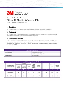 3M Silver 15 Plastic scheda tecnica 2017