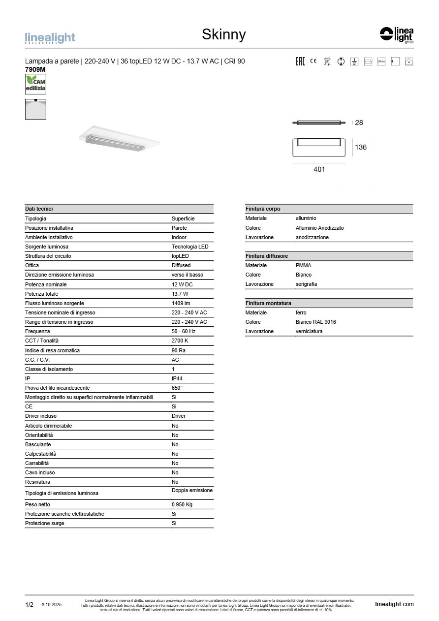Catalogo Skinny - 7909M (it)