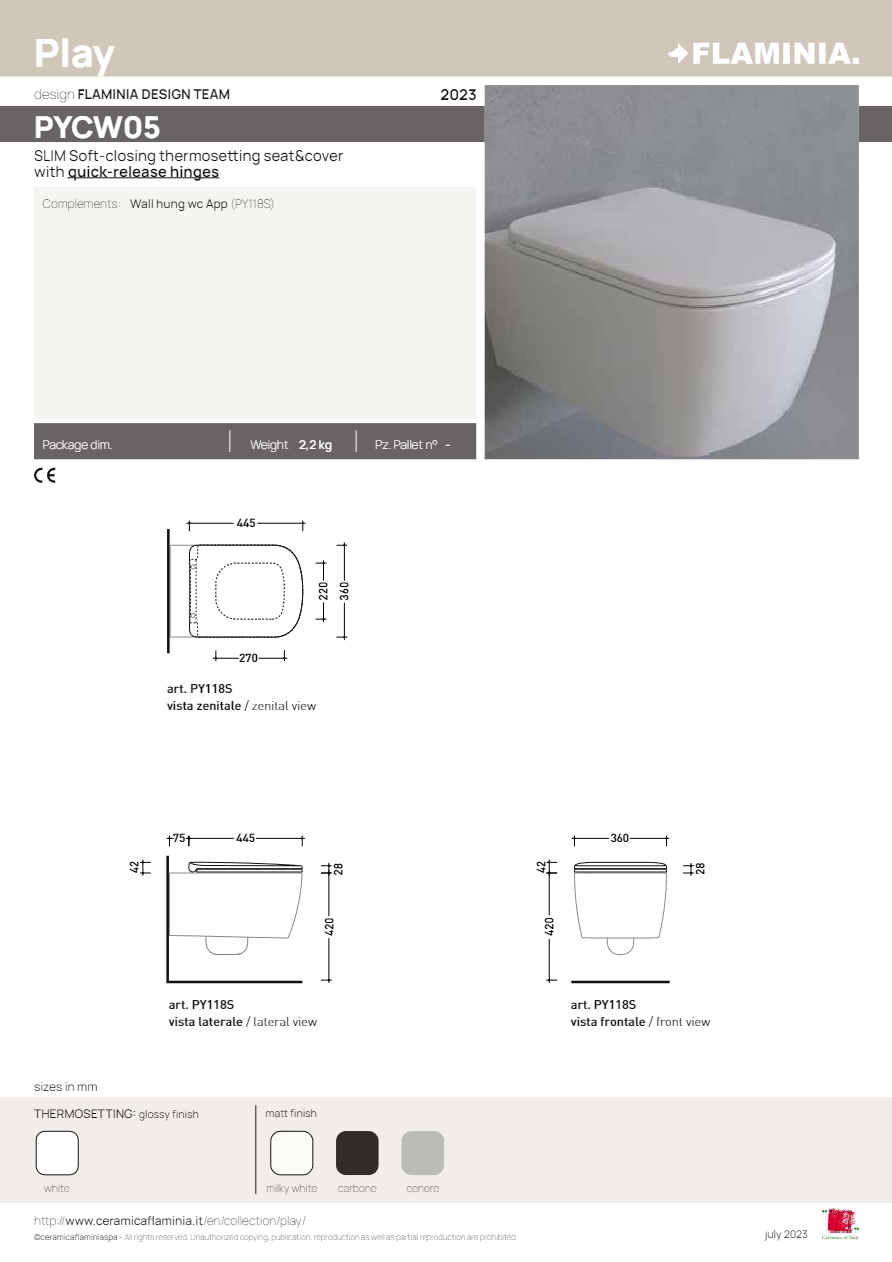PYCW05 - Technical sheet (en)