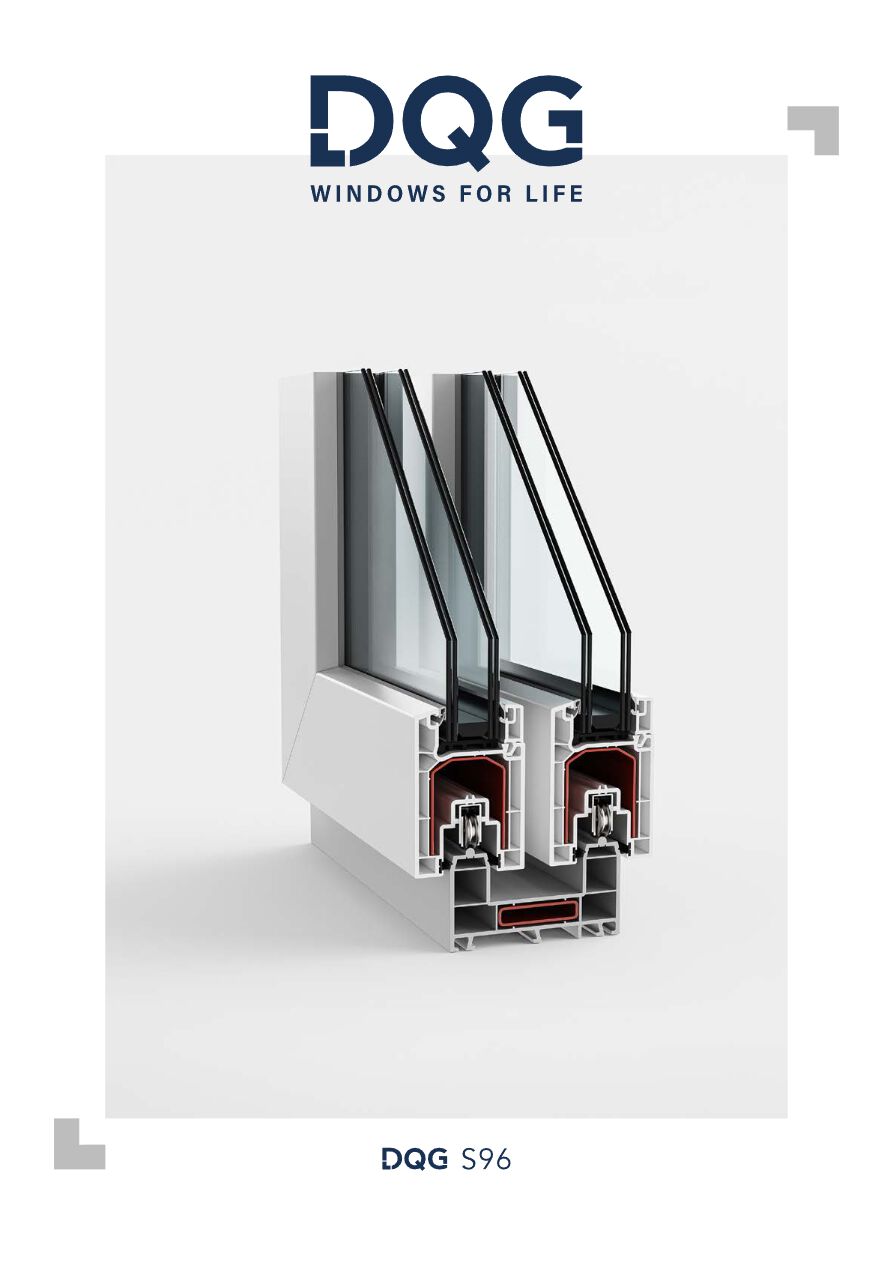 Pvc Parallel Sliding Systems DQG S96 PVC parallel sliding door By DQG - Diquigiovanni
