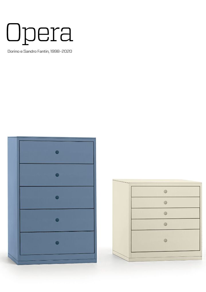 OPERA 办公室抽屉柜 By Fantin | design Dorino Fantin