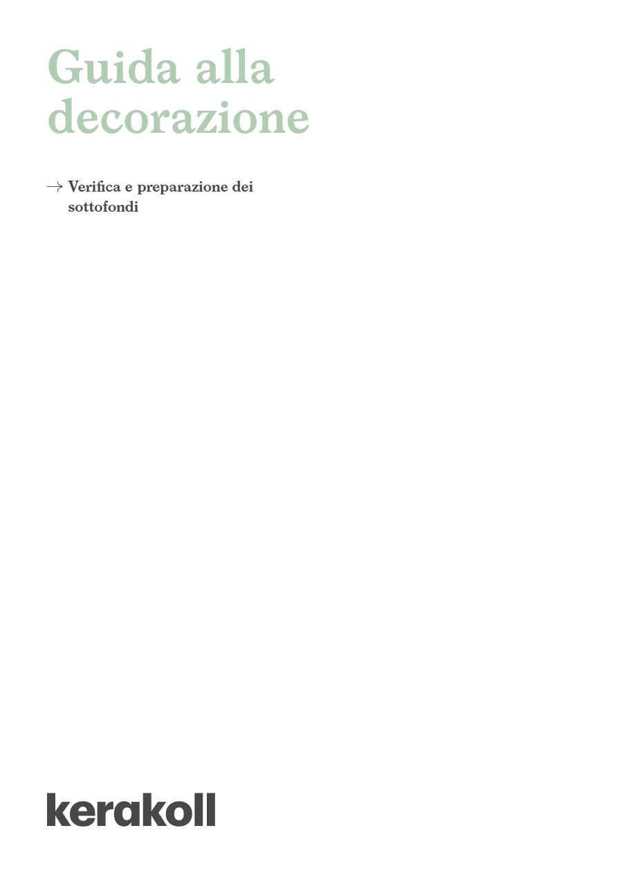 Guida alla Decorazione - Quaderno 2025 (it)