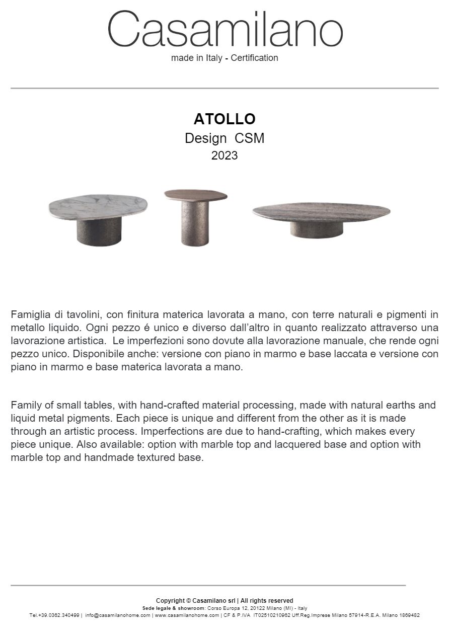 Casamilano - Atollo (it, en)