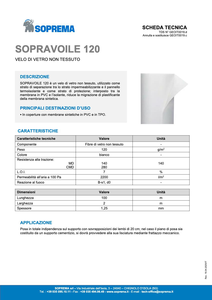 Catalogo SOPRAVOILE 120 (it)