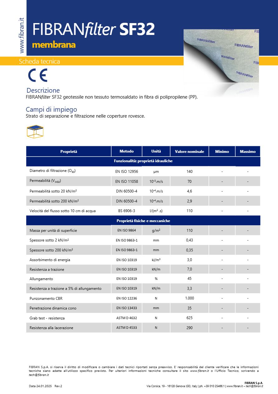 Catalogo FIBRANfilter SF32 (it)