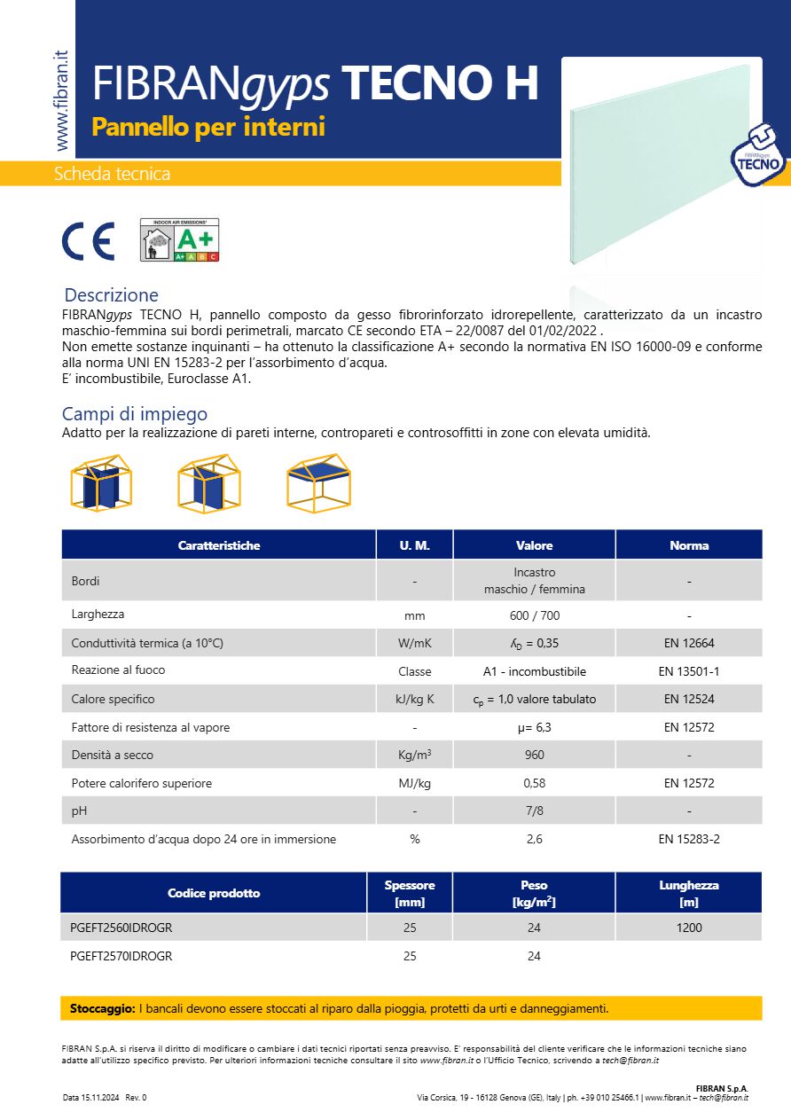 Catalogo FIBRANgyps TECNO H (it)
