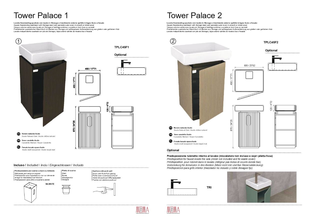 Catalogo Tower Palace ( it, en, fr, de, es)