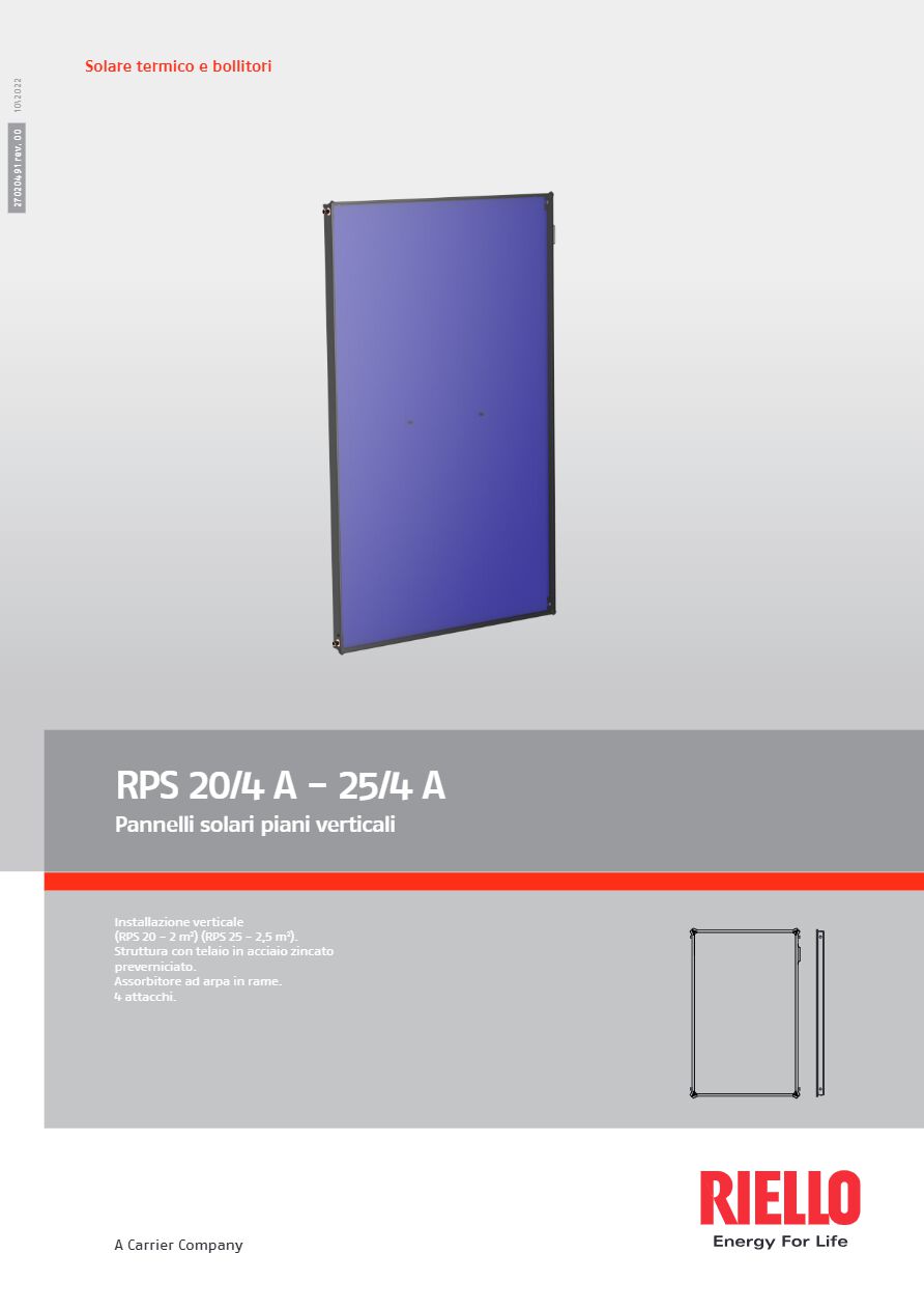 Catalogo RPS 20-4 A & 25-4 A (it)
