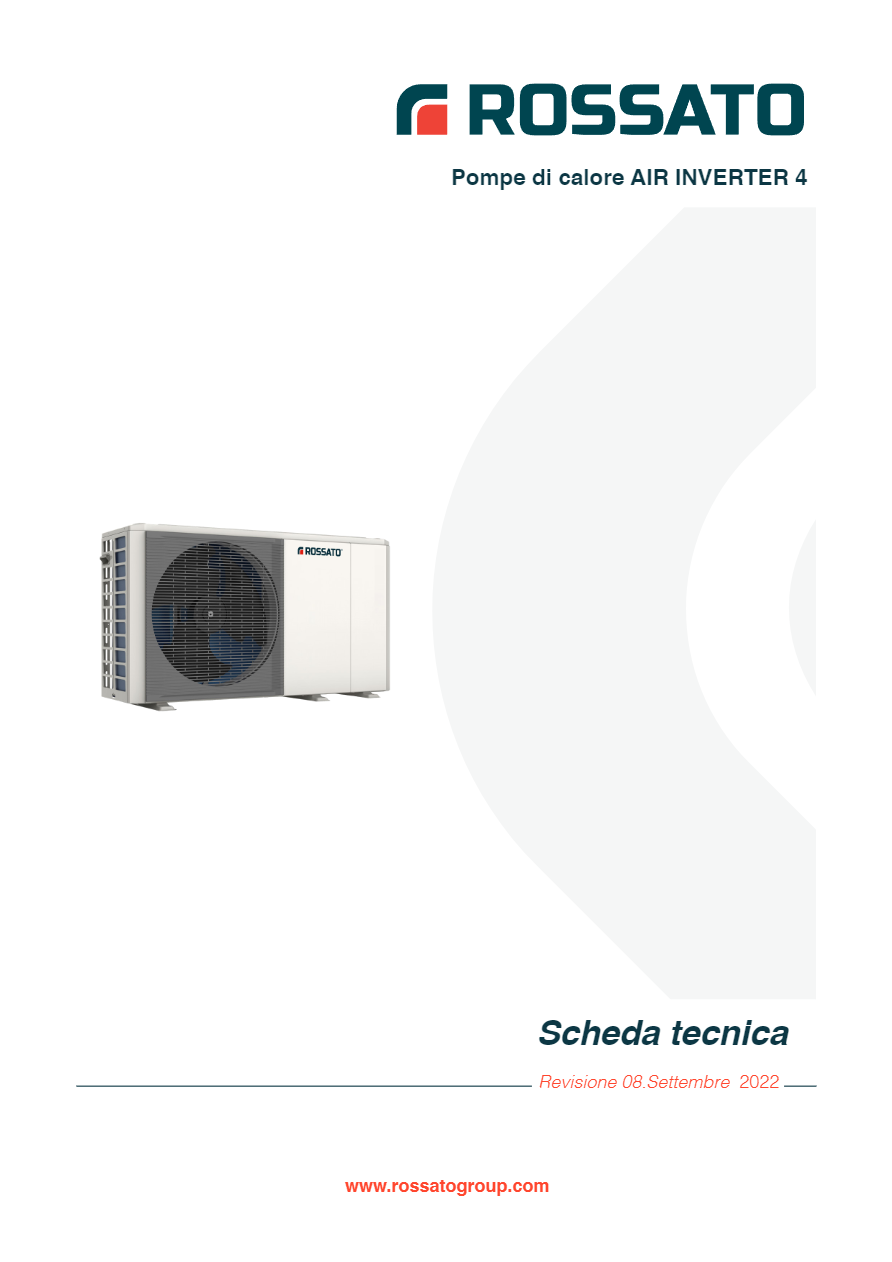Catalogo AIR INVERTER 4 - Scheda Tecnica (it)