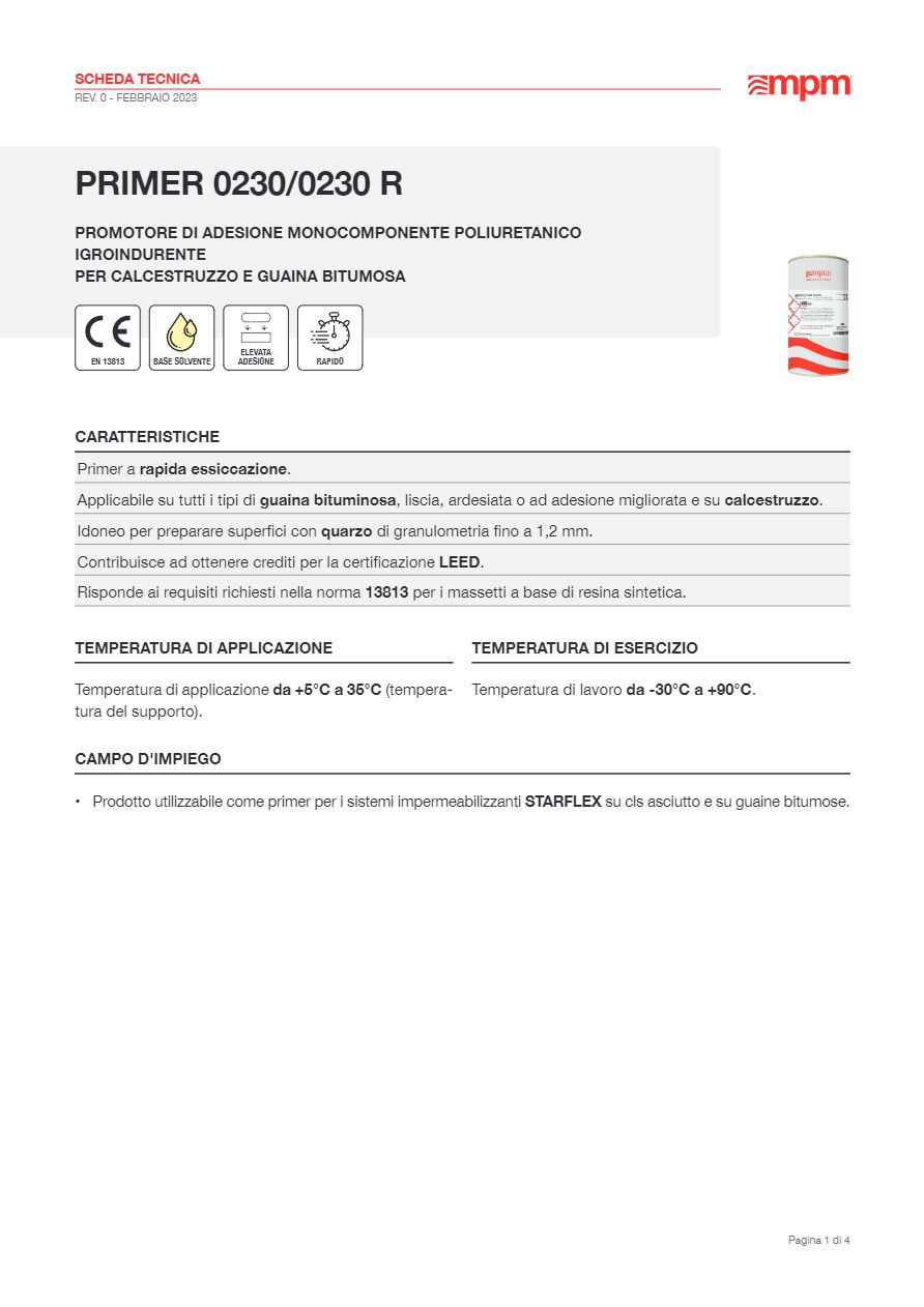 Catalogo PRIMER 0230/0230 R (it)