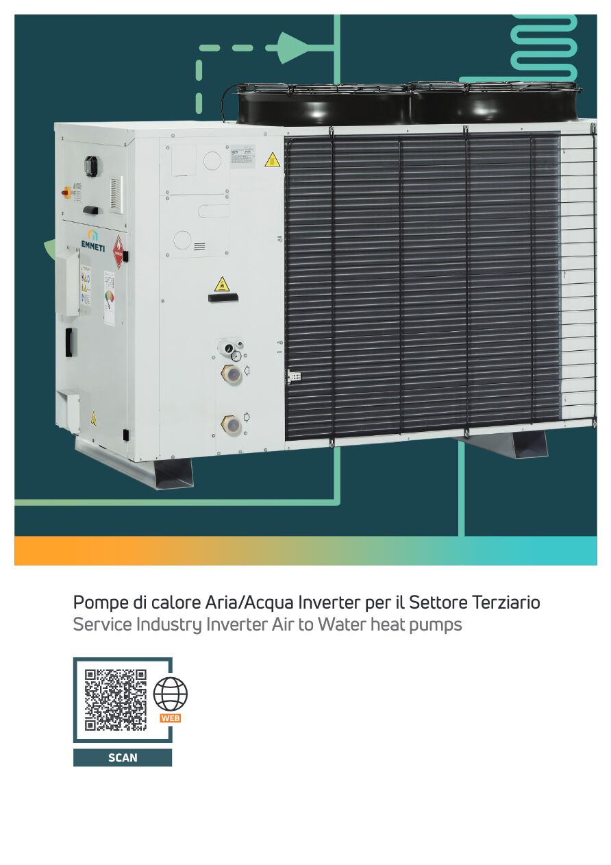 Emmeti - Pompe di calore per il settore terziario