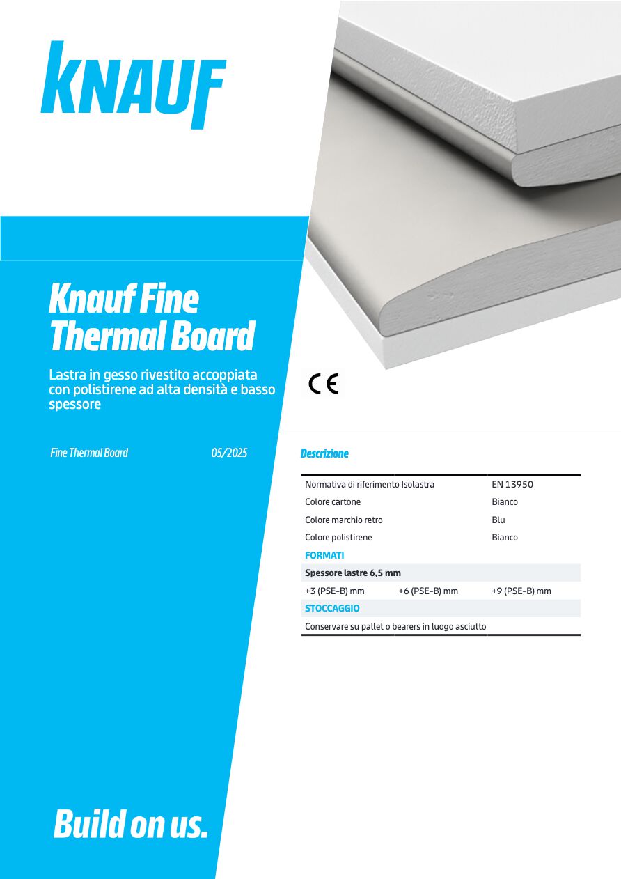Catalogo Fine Thermal Board 6,5+3 mm (it)