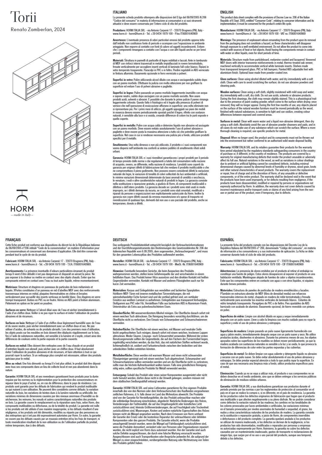 Catalogo Montaggio-Manutenzione-Garanzia