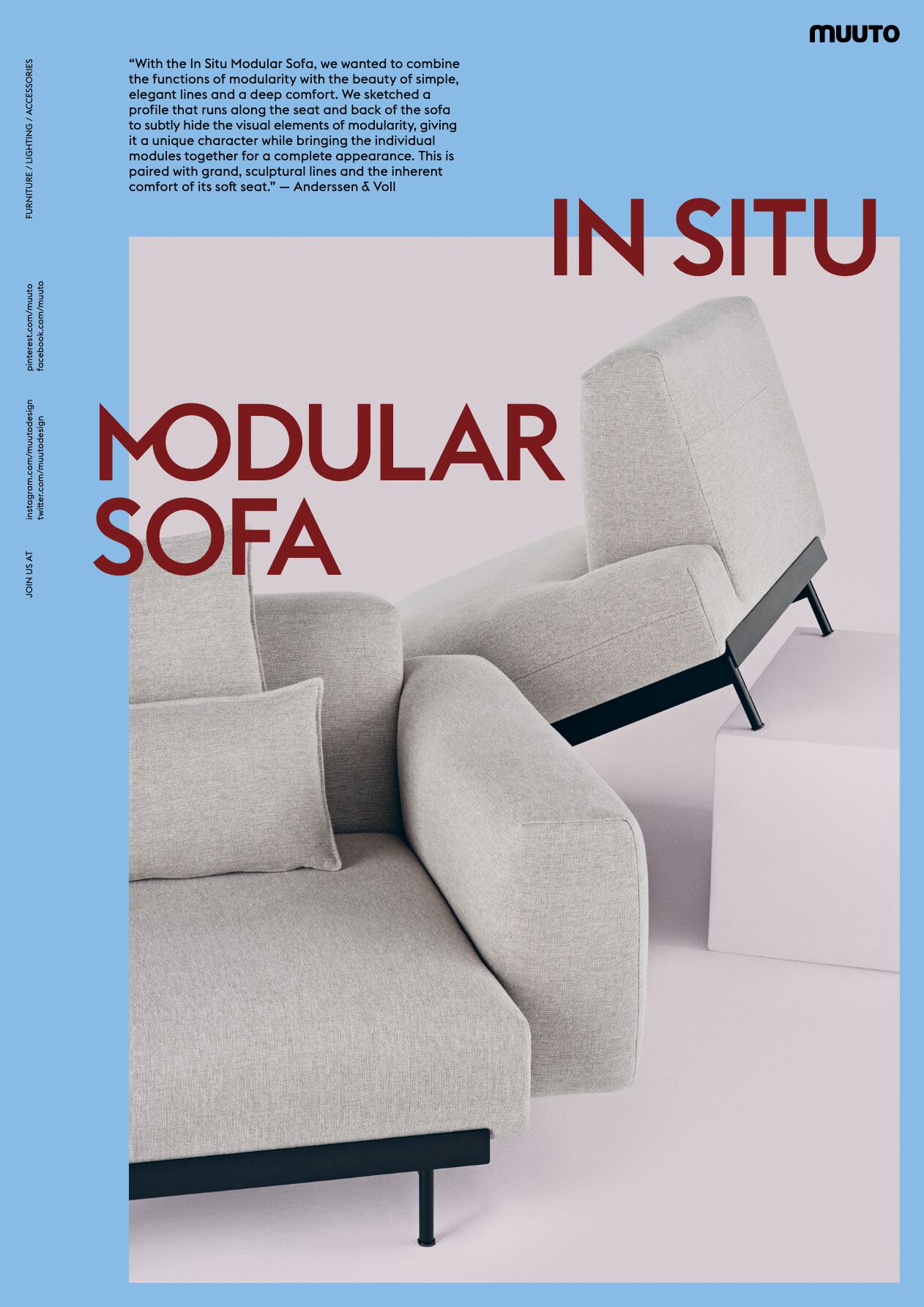 Muuto - In Situ Modular Sofa Brochure (en)