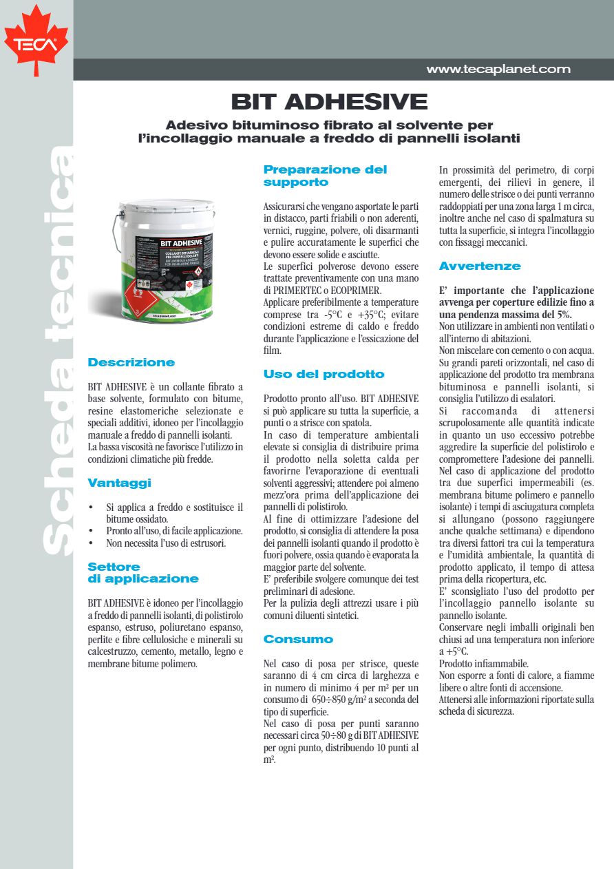 Catalogo BIT ADHESIVE