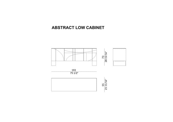 ABSTRACT CABINET LOW