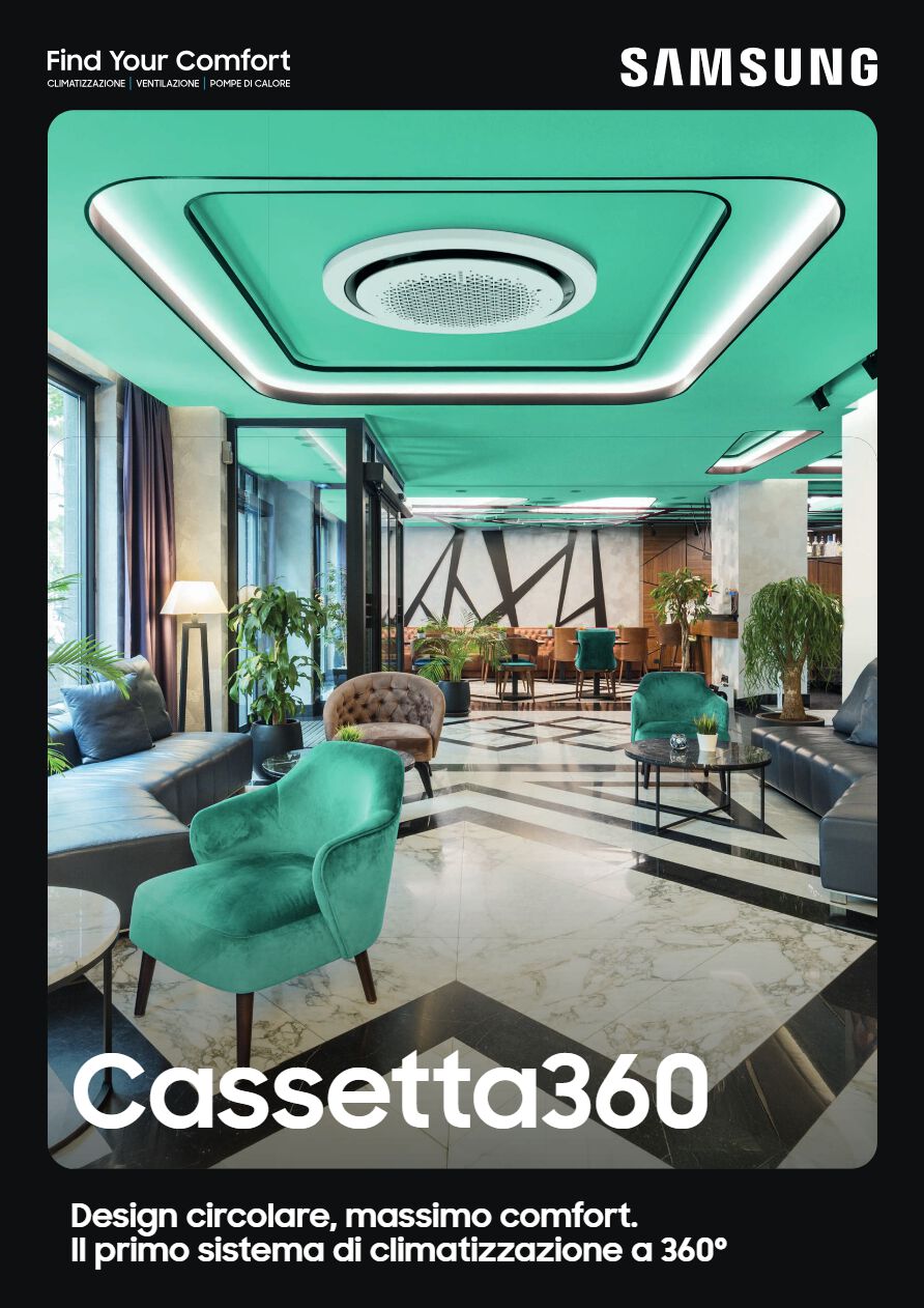 Leaflet Cassetta 360 2026 - Samsung Climate Solutions