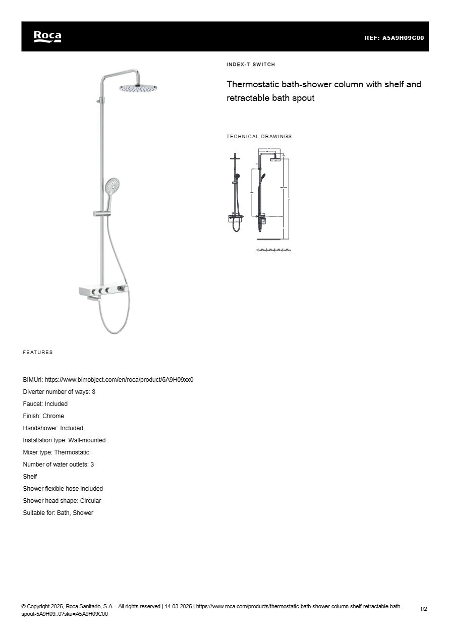 Catalogo Index T-Switch A5A9H09C00 (en)