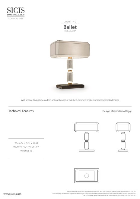 Ballet table lamp (en)