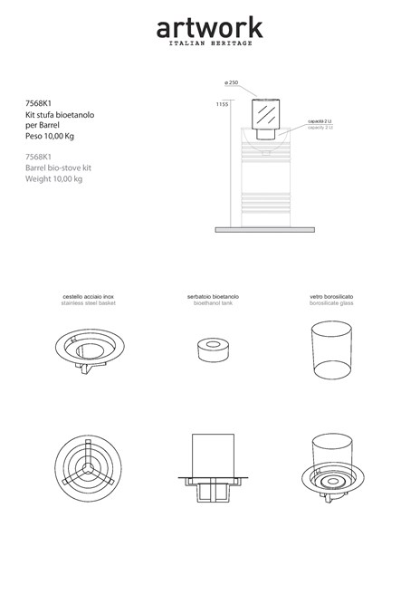 Catalogo Barrell caminetto - scheda prodotto (it, en)