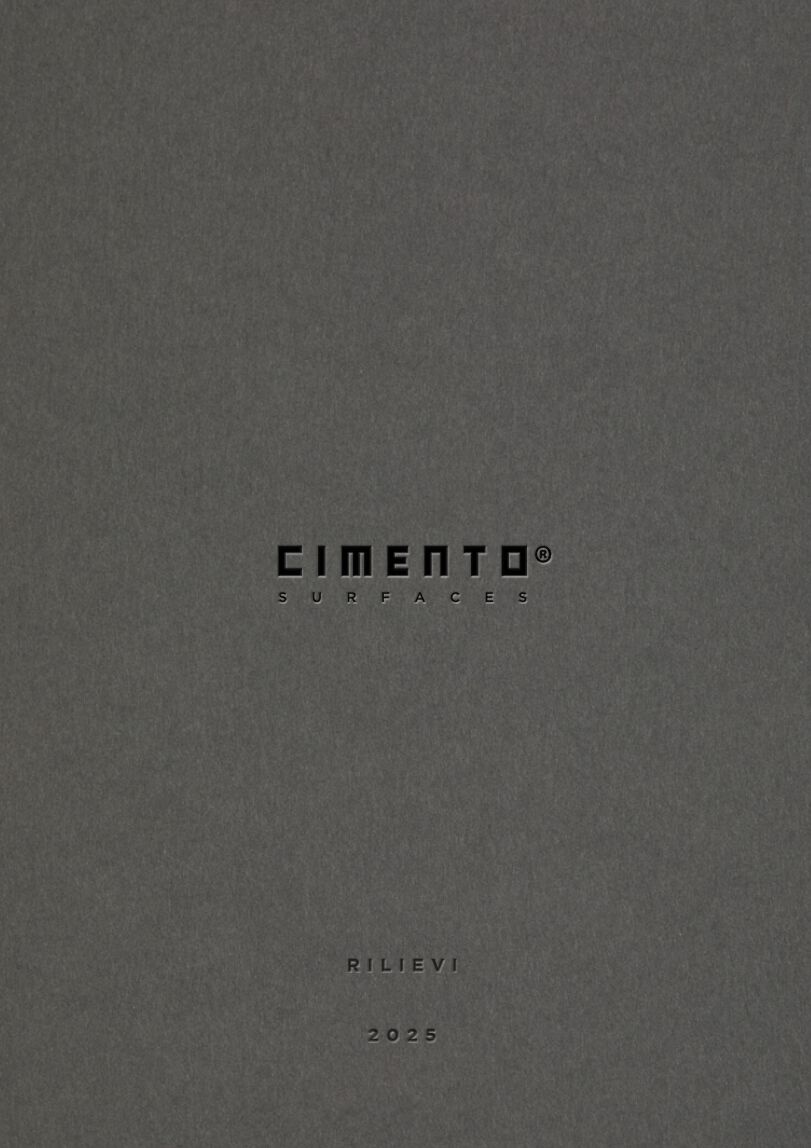 CIMENTO® Surfaces - Rilievi 2025 (it, en)