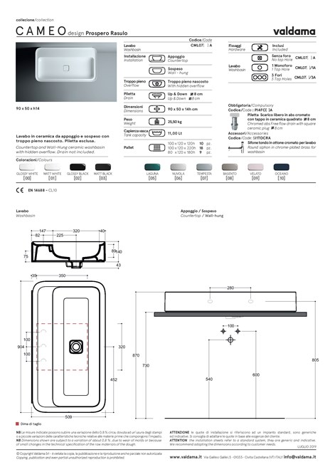 CAMEO 90X50H14 (it, en)