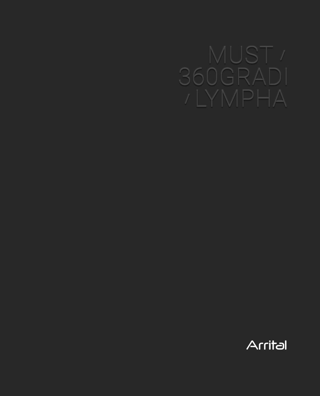 Arrital Bathroom - Must/360gradi/Lympha 2025 (it, en, fr, es)