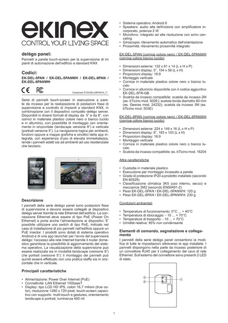 Catalogo DELÉGO PANEL (it)