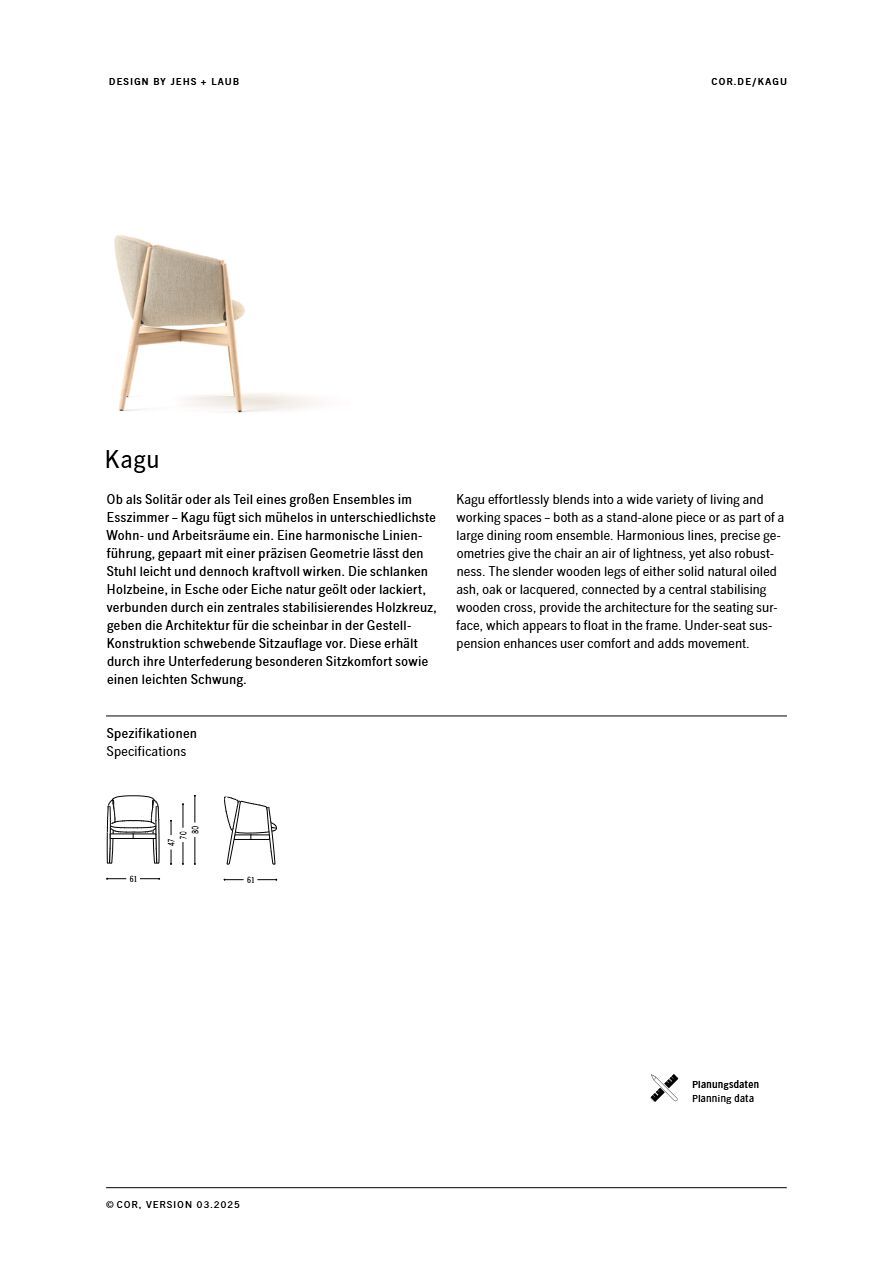 KAGU Chair By COR