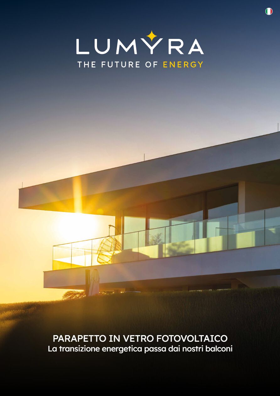 PARAPETTO IN VETRO FOTOVOLTAICO (it)