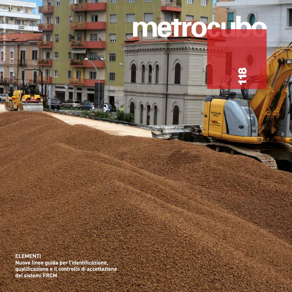 MC118 - ELEMENTI: Nuove linee guida per l’identificazione, qualificazione e il controllo di accettazione dei sistemi FRCM