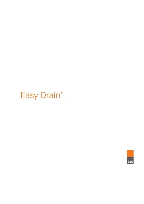 Easy Drain 2020 (en, it, fr, de, es)