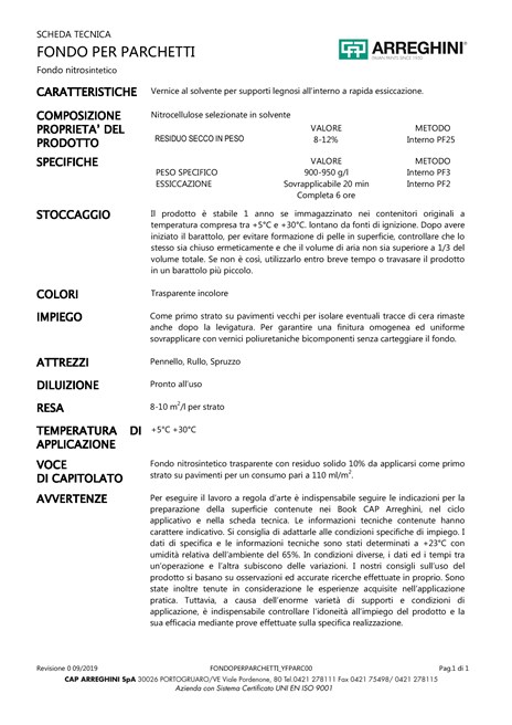Catalogo FONDO PER PARCHETTI (it)