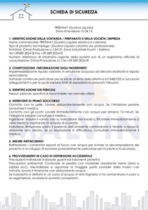 FREEWAY scheda di sicurezza