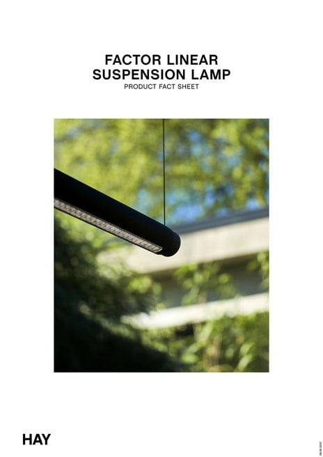 Factor Linear Suspension Lamp (en)