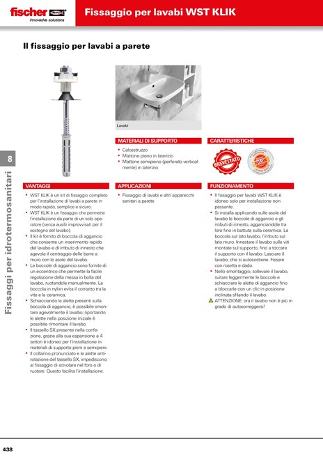 Catalogo Fischer WST KLIK (it)