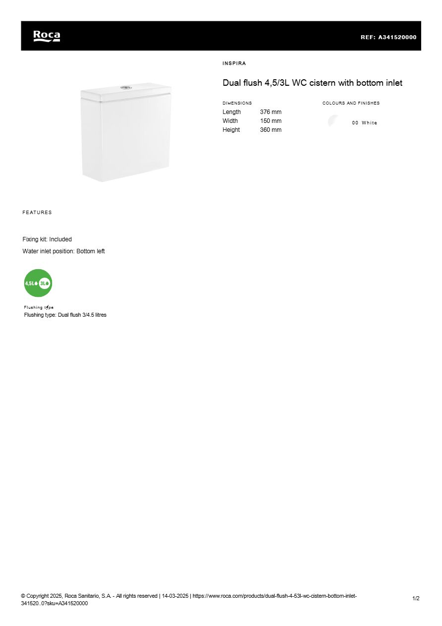 Catalogo Inspira A341520000 (en)