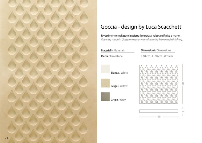 Catalogo Goccia - scheda tecnica (it, en)