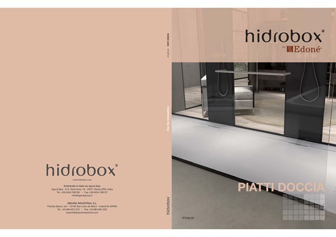 HIDROBOX CATALOGO PIATTI DOCCIA (it)