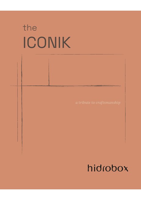 ICONIK shower tray By Hidrobox