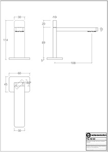 ITAP T6.10 | Torneira para lavatório Torneira para lavatório de latão ...